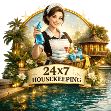 24×7 Housekeeping