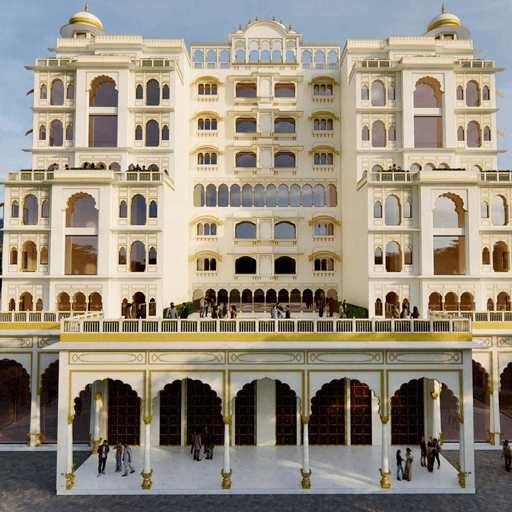 Sonagarh Palace Building — the iconic centrepiece of the resort